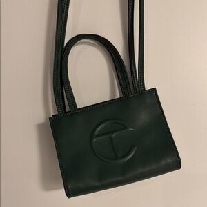 Telfar Olive Green Small Shopping Bag